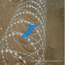 High Quality Plastic Spraying Razor Wire for Sale